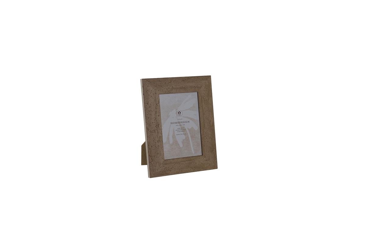MARCO FOTO 10X15 PS CRISTAL 16X2X21CM CAMEL